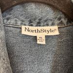 NorthStyle Classic Women's Denim Jean Jacket Size XL 100% Cotton Chore Coat Blue Photo 4