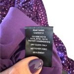 For Love & Lemons  -  La Villette Metallic Polka Dot Mini Dress Purple Sz M Photo 10