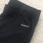 Reebok Solid Black Athletic Leggings Photo 7