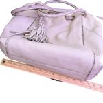 Michael Kors Michael‎ Kors Pebbled Leather Bag Snake Print Tassel Fringe Logo Crossbody Purse Photo 12