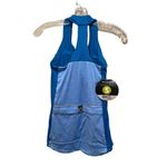 Azure Moxie Cycling T Back Tank Top  Blue Size Small Photo 5