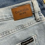 Calvin Klein  jeans high rise 90s fit ladies light wash denim jeans size 27 Photo 11
