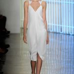 Cushnie et Ochs sleeveless 100% silk cocktail midi dress size S small Photo 12