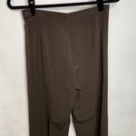 Rafaella Dark Brown Trousers Flat Front Sz 4 Photo 3