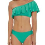 Trina Turk NWT! Monaco One Shoulder Top and Hipster Bikini Bottom - Size 10 Photo 0