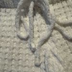 POL  Cozy White Knit Shorts Photo 1