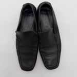 Gucci  Qardaha Womens Driving Loafer Moccasin Supple Leather Black Minimalist 7.5 Photo 4