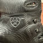 Ariat  Women's Black Leather Upper Riding Ankle Boots 9B Photo 4