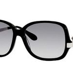 Marc by Marc Jacobs NIB  Black Oversized Gradient Lens Sunglasses Photo 0