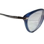 Giselle Reese Blue Rhinestone Women's Cat Eye Frames Eye Glasses 53 Photo 6