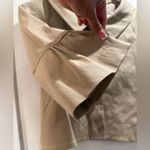 Neiman Marcus Theory for  Cropped Tan Trench Coat Size Small Photo 2