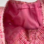 Cynthia Steffe Womens’ Embellished Pink/Red/ Orange Blazer Size 4 Front Pockets Photo 6