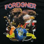 Foreigner Since 1977 4 Ever Rock Band Oversized T-Shirt Size 1X Photo 1