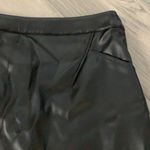 Donna Karan  X REVOLVE Faux Leather Skirt in Black Photo 5