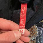 Trixie Chinese Inspired Stretchy Long Sleeve Round Neck Top Black EUC Sz M Scoop Size M Photo 4