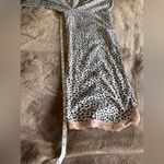 Victoria's Secret VICTORIA’S SECRET Leopard Print Wide Leg Drawstring Comfy Pajama Pants Sz M EUC Photo 6