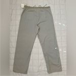 J.Jill NWT  Petal Soft 100% Cotton Light Grey/Tan Cargo Style Pants Gorpcore - 12 Photo 1