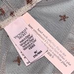 Victoria's Secret NEW Victoria’s Secret Rose Gold Sparkly Star Mesh Babydoll Negligée Nightie Photo 6