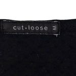 Cut Loose Black Long Sleeve Shirt Sz M Lagenlook Size M Photo 1
