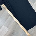 Eileen Fisher Eileen‎ Fisher Textured Crinkle Wide Leg Crop Pull On Pants Black Medium Photo 9