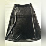 CeCe  Velvet Black A-Line Skirt Photo 1