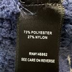 Torrid Blue Popcorn Knit Open Front Duster Cardigan Size 00/10-12 Cozy Winter Photo 4