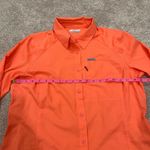 Columbia Womens Button Down Outdoor Fishing Shirt Bright Pink Size L Photo 7