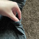 Aresa gray high waisted biker shorts with pockets S Photo 1