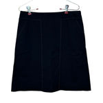 J. McLaughlin J. McLaughin‎ Women's Skirt Lined Casual A-Line Mini Stitch Stretch Black Size 2 Photo 0