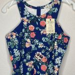 Pink Rose  Floral Dress nwt Photo 1