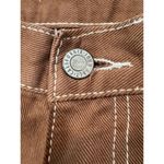 PacSun John Galt Brandy Melville High Rise Y2K Brown Carpenter Jeans Women's Small S Photo 4