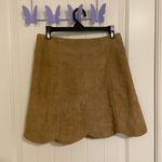 Blue Rain NWOT‎ |  women’s suede multi-button miniskirt — small Photo 5