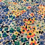 J.Crew  Multicolor Floral Pencil Skirt | Size 4 | Vibrant Print & Lined Preppy Photo 4