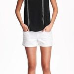 Old Navy Midnight Black Embroidered Tunic Photo 2