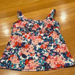 Lands' End Lands’ End women’s floral tankini swim  top size 10 . Photo 0