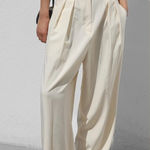 The Frankie Shop NEW  pamela trousers in cornsilk Medium Photo 0