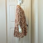 Rachel Zoe Rayon Blend Size Medium Shift Knee Length Long Sleeve Dress Photo 2