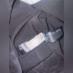 New EVER NEW Mia Contrast Trim Sleeveless Linen Midi Dress sz 6 Black Photo 6