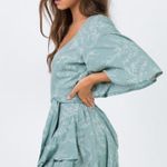 Floral tie romper Gray Size 6 Photo 2