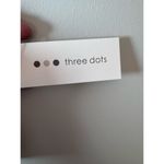 Three Dots  women's crew neck tee solid aurora pink Sz S NWT Photo 6