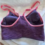 Old Navy Purple and Pink Supportive Bra with Adjustable Straps Photo 1