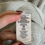 Free People  all about the‎ feels button down top tunic shirt sz large in grey Photo 4