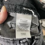 BP Nordstrom Women's Black High Rise Straight Leg Crop Jeans - 28 - Distressed Photo 6