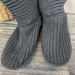 UGG  Black 5819 Classic Cardy Knit Tall Boots 6 Photo 4