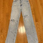 PacSun  90s Boyfriend Jeans Light Wash Ripped Photo 0