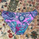 Old Navy Purple and Blue Paisley Bikini Bottom Photo 1