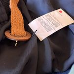 ZARA NWT  HIGH WAISTED BELTED PANT BLOGGERS FAV NAVY LARGE Photo 5