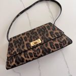 Kelly & Katie  Angled Flap Shoulder Bag Leopard Cheetah Print Photo 0