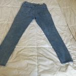 EXPRESS Women's Skinny High Rise Button Front Jeans Size 6R Faded Wash Blue Photo 3