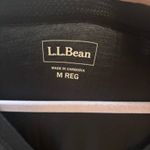 L.L. Bean Black Empire Waist Midi Dress Size M Photo 2